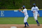 Baseball vs CGA  Wheaton College Baseball vs Coast Guard Academy during game one of the NEWMAC semi-finals playoffs. - (Photo by Keith Nordstrom) : Wheaton, baseball, NEWMAC